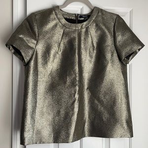 Metallic Madewell Top
